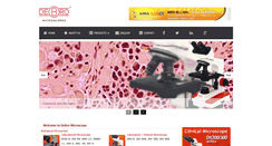 Desktop Screenshot of debromicroscopes.com
